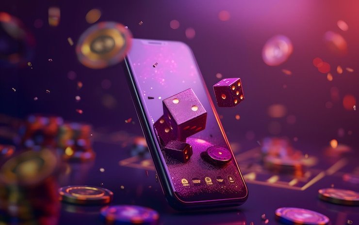 hi bazi সিক বো গেম — তিনটি ডাইস দিয়ে খেলার দৃশ্য